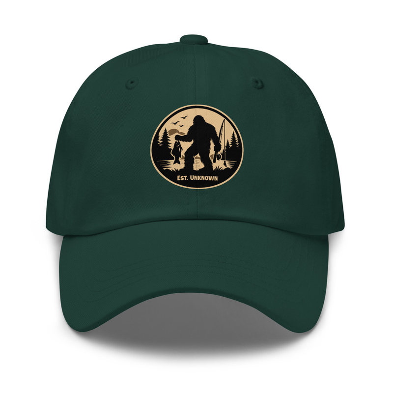 Bassquatch Dad Hat