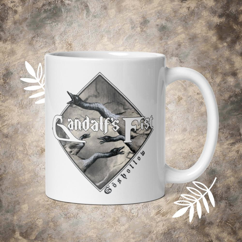 Gōshollow Geese - White glossy mug