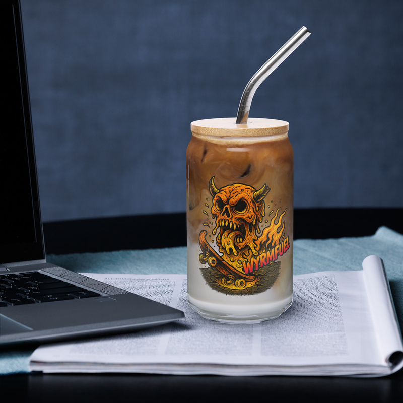 Skullmelt Drift 16oz Can Glass