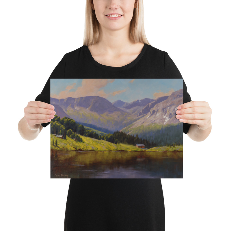 A Fine Day on Trout Lake - Fine Art Poster Print