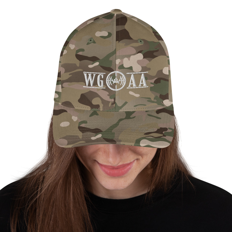 WGOAA Brand Women Gun Owner Ball Cap – L/XL, Multicam Green