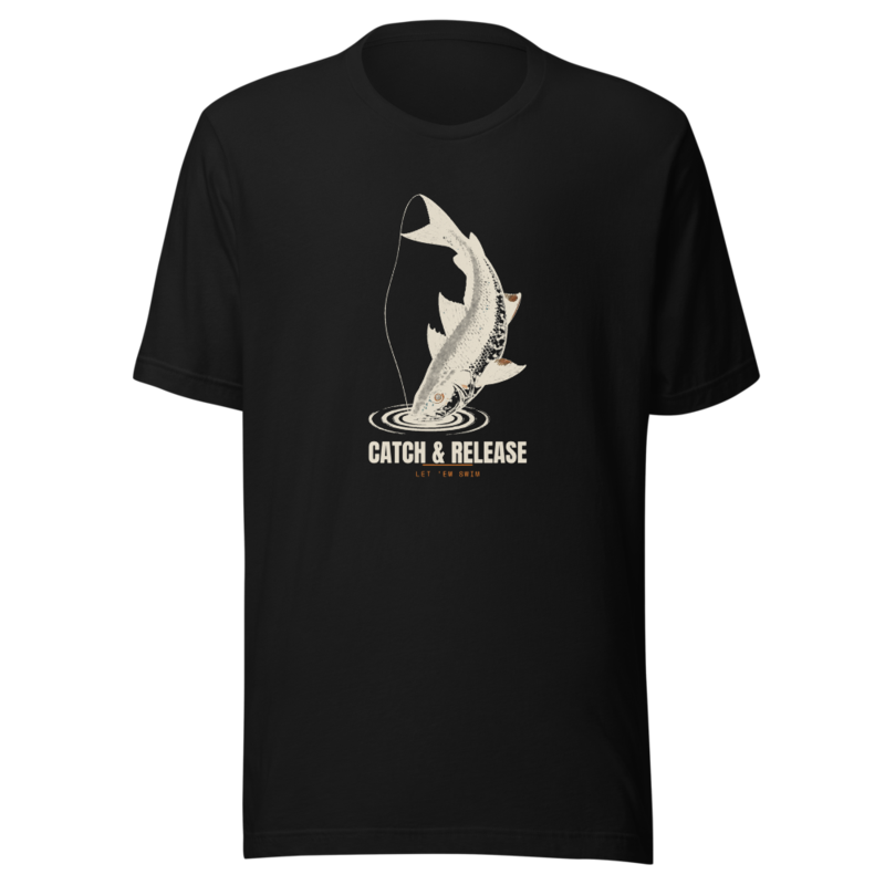 Catch and Release Tee — Kayak Fishing merch