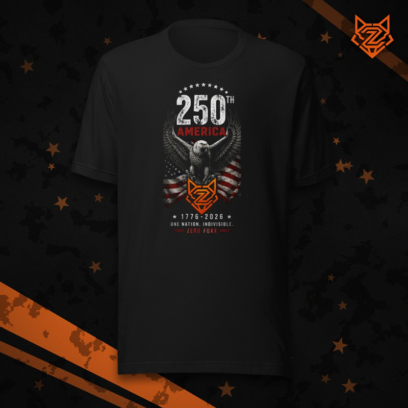 America's 250th — One Nation Indivisible | Double-Sided Tee — Front