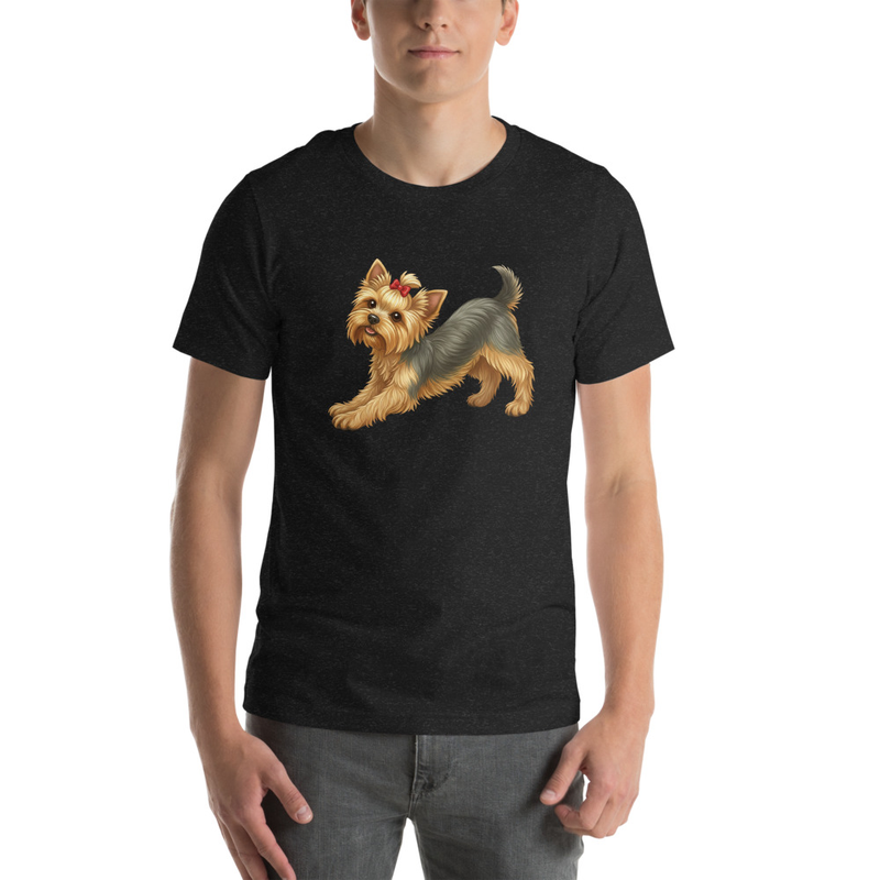 Downward Dog Westie Yoga Unisex T-Shirt — West Highland White Terrier