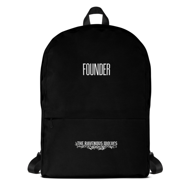 Limited Edition Founder Black Backpack