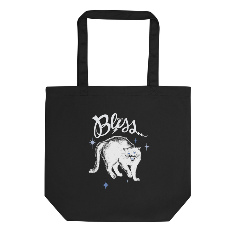 "WHITE CAT" Tote bag