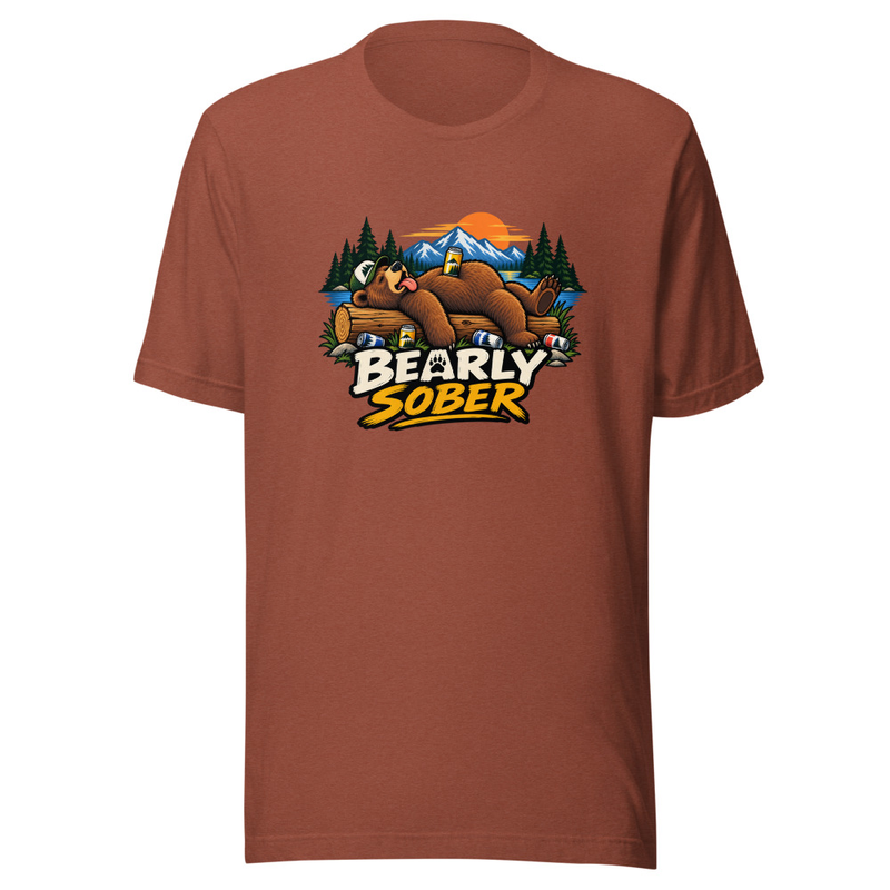 Bearly Sober Unisex T-Shirt
