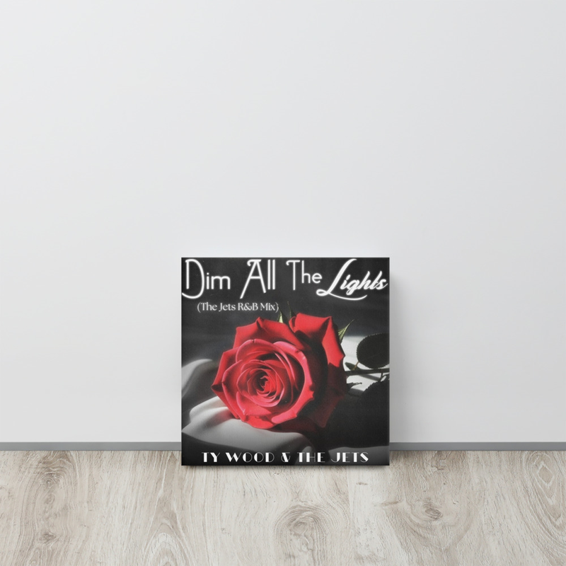Dim All the Lights (The Jets R&B Mix) Canvas