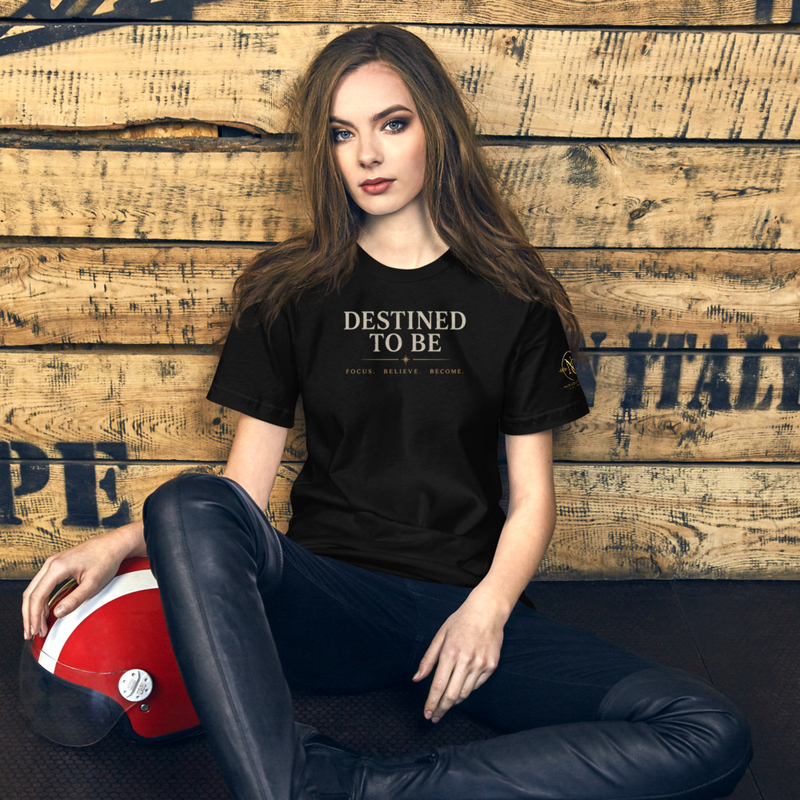 Destine To Be (Unisex t-shirt) – S, Black