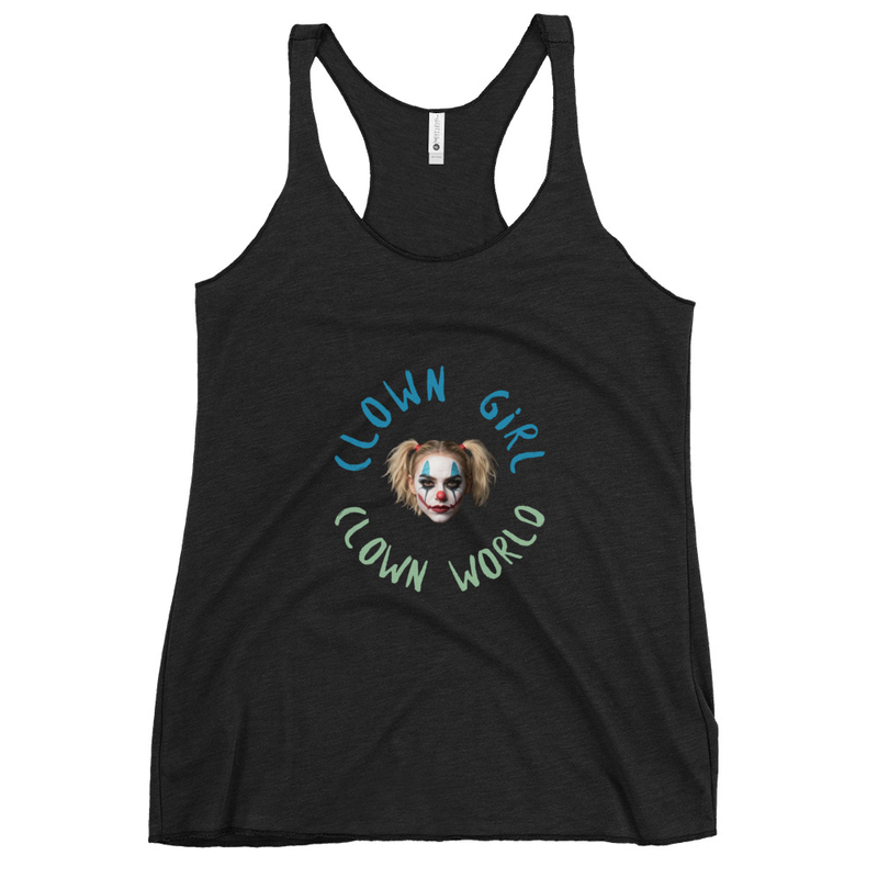 Litty's Clown Girl, Clown World Racerback Tank