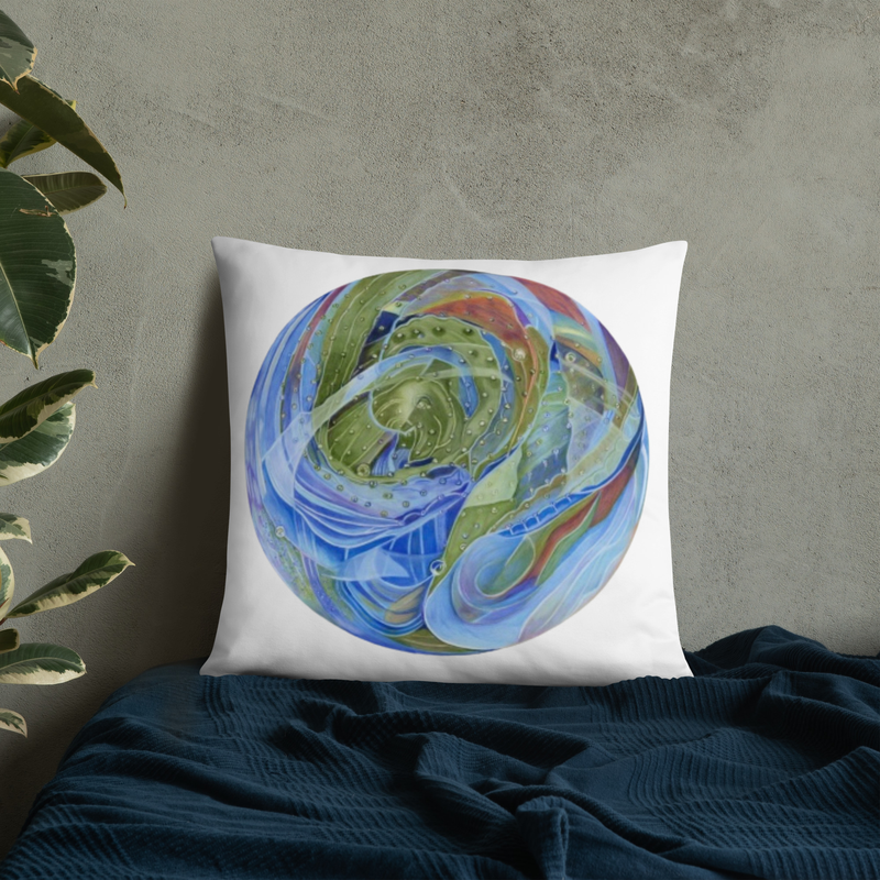 In the Beginning Basic Pillow – 22″×22″
