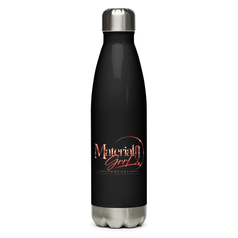 Material Grrl Stainless Steel Water Bottle