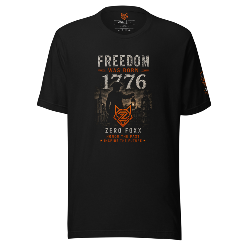 1776 — Honor the Past | Tee — Black / XS