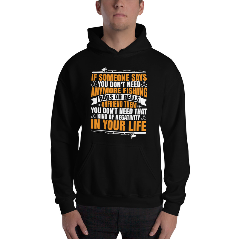 Fish or Friend - Hooded Sweatshirt