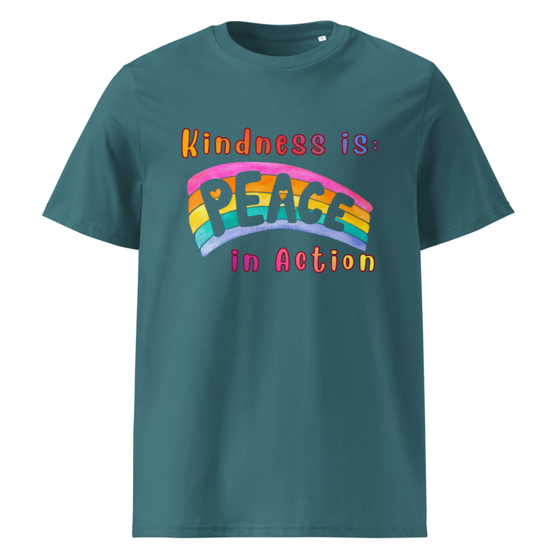 Kindness Unisex Organic Cotton Creator 2.0 T-Shirt – S, Stargazer
