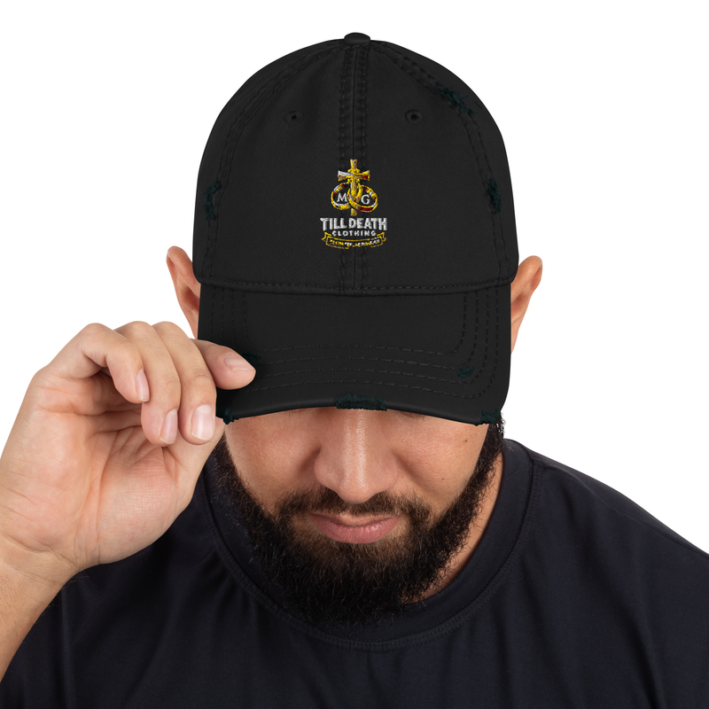 Till Death Do Us Apart Distressed Dad Hat