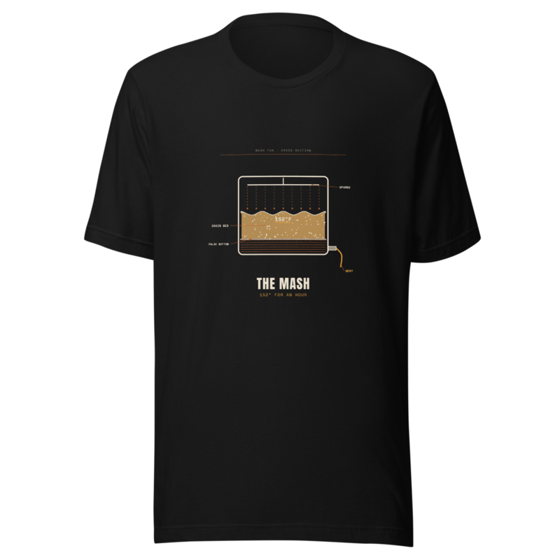 The Mash Tee — Homebrewing merch