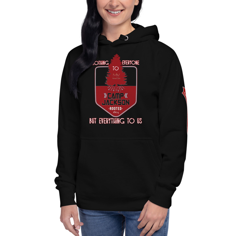 Premium Camp Jackson Rooted Tree Unisex Hoodie By Michael B. Whit