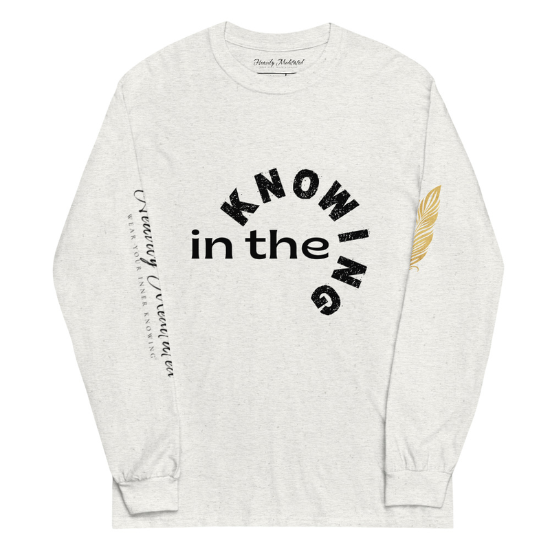 Unisex Soft Long Sleeve - in the Knowing – S, Ash