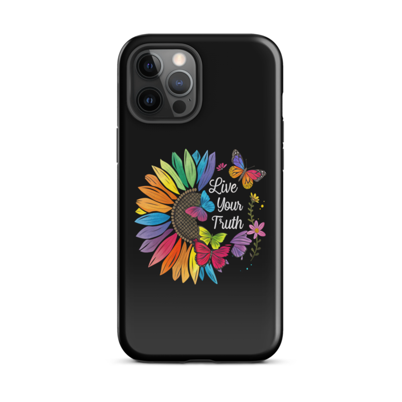 Live Your Truth Tough Case for iPhone® – iPhone 12 Pro Max, Glossy