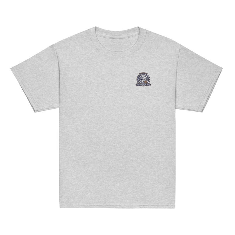  Dupont Hoops Youth classic tee – S, Sport Grey