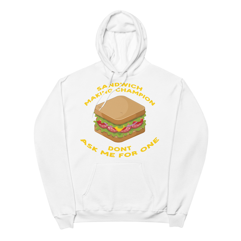 Sandwich Making Champion - Unisex Premium Hoodie - gabagool, sandwich, sammich, munchies, junk food, italian, salami, BLT,