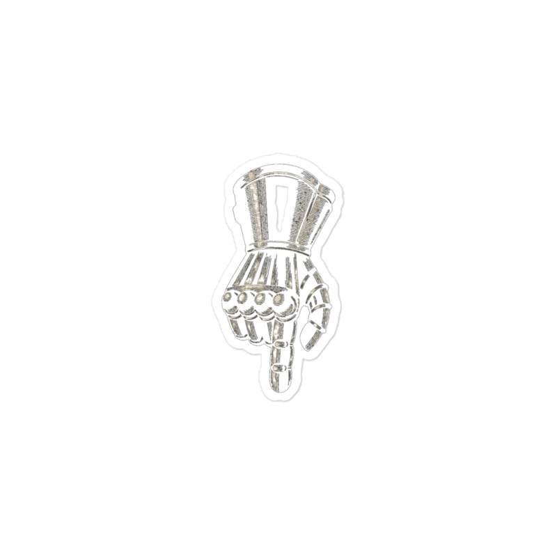 The Wave Sticker mockup