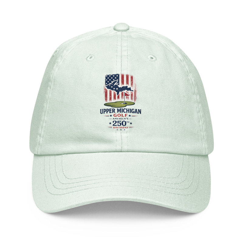 UP Golf #5 Pastel baseball hat – One size, Pastel Mint