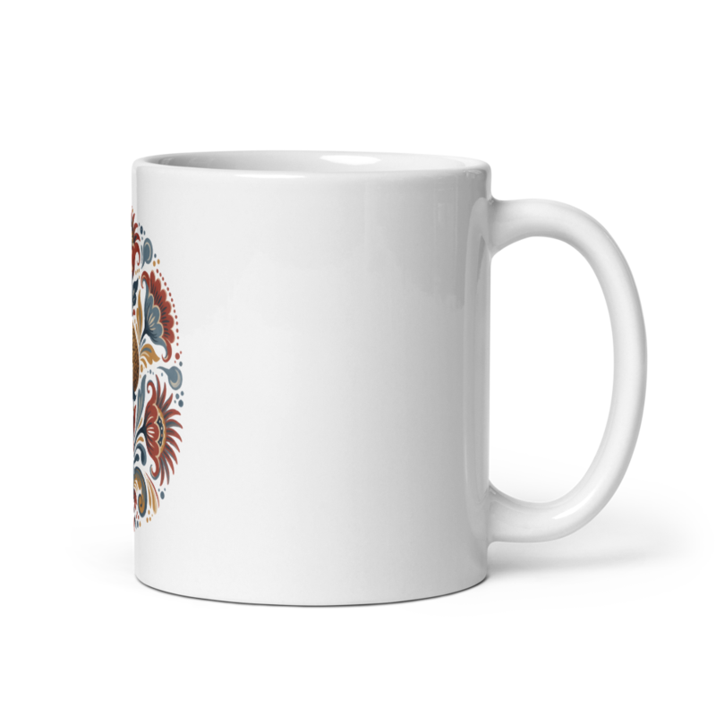 Folk Tide Garden Mug mockup