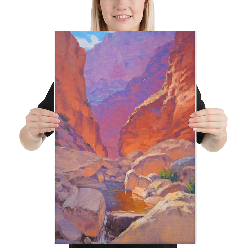 Amplified Tranquility - Fine Art Canvas Print – 16″×24″