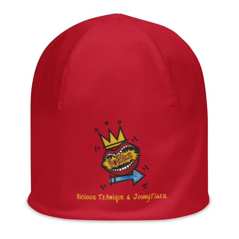 VT & JohnyTiger Voices Beanie red