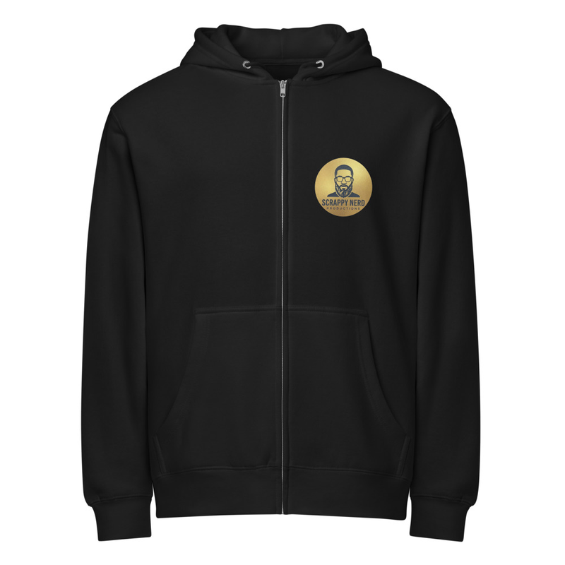 Scrappy Nerd Productions Premium full zip hoodie