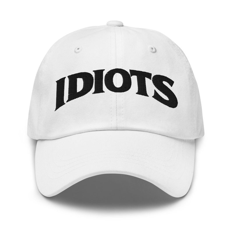 IDIOTS Cap White