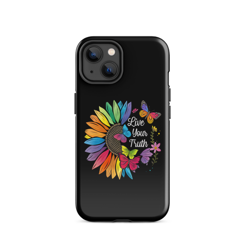 Live Your Truth Tough Case for iPhone® – iPhone 14, Glossy
