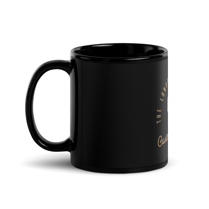 LDCo. Black Glossy Mug