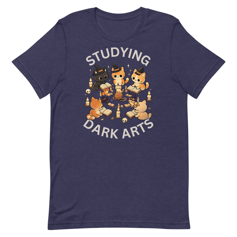 Studying Dark Arts Cat Lovers Unisex t-shirt