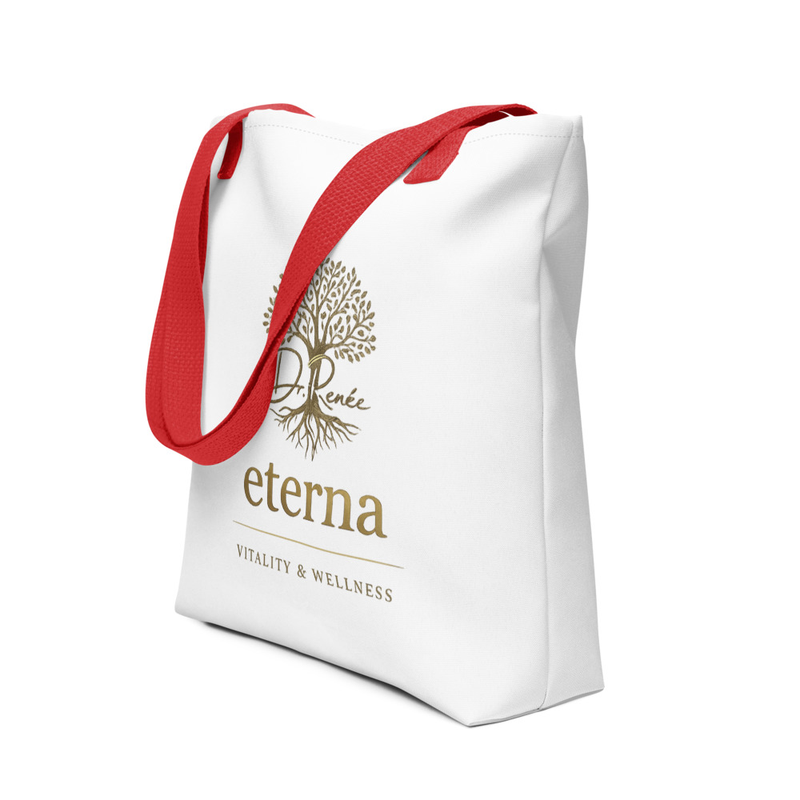 Eterna Atelier Tote Bag – 15″×15″, Red