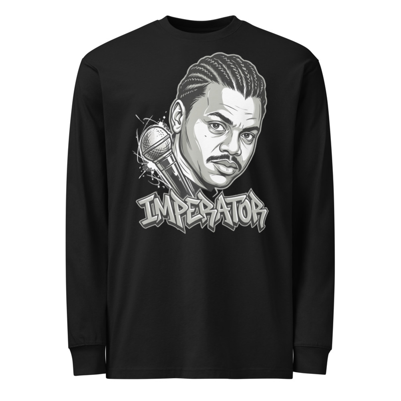 Men's heavyweight long sleeve t-shirt (Imperator Braided Up)