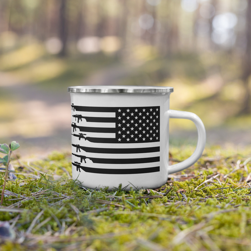 Accurate Arms Enamel Mug