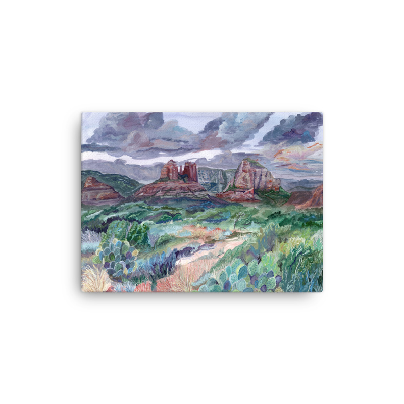 Unframed Canvas – 9″×12″