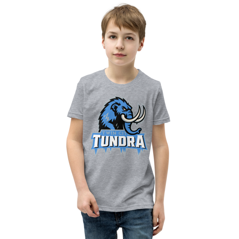 Twin Cities Tundra - Youth Tee – S, Athletic Heather