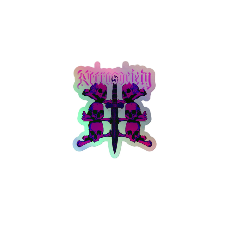 6SKULLS HOLO STICKER