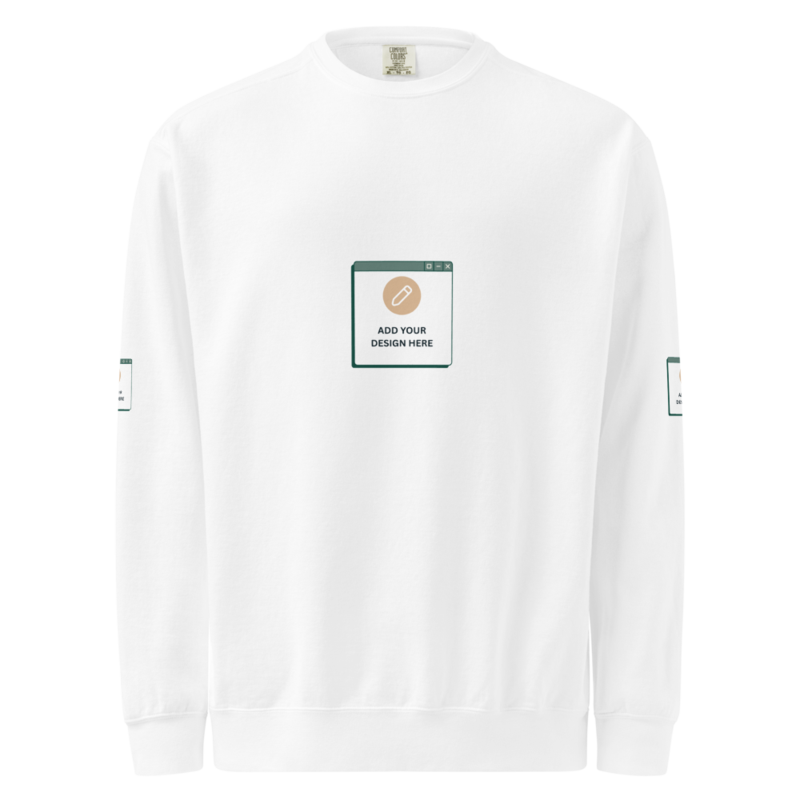 Unisex garment-dyed sweatshirt / S