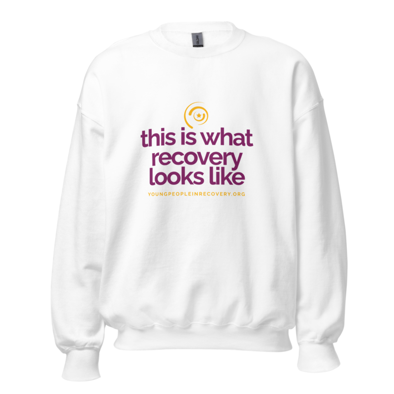 This Is What Recovery Looks Like – Classic Crewneck Sweatshirt