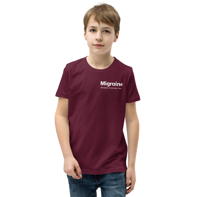 Migraine Awareness Youth Tee thumbnail 4