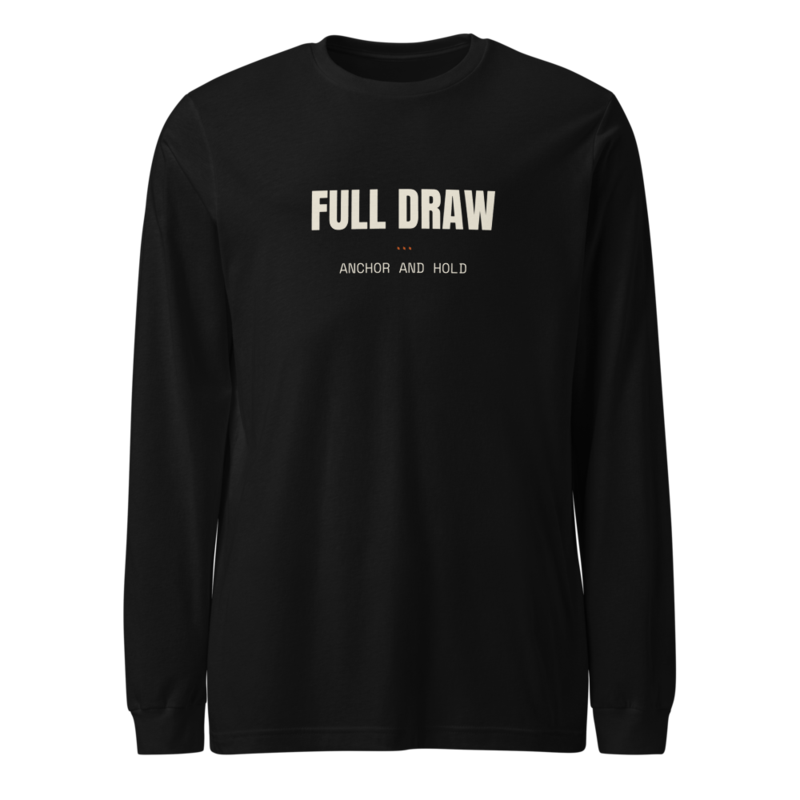 FULL DRAW Long Sleeve mockup