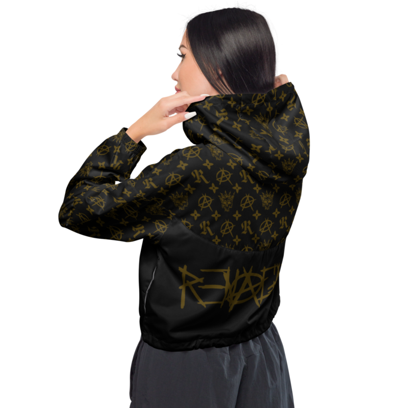Women’s Hood Rich Cropped Windbreaker