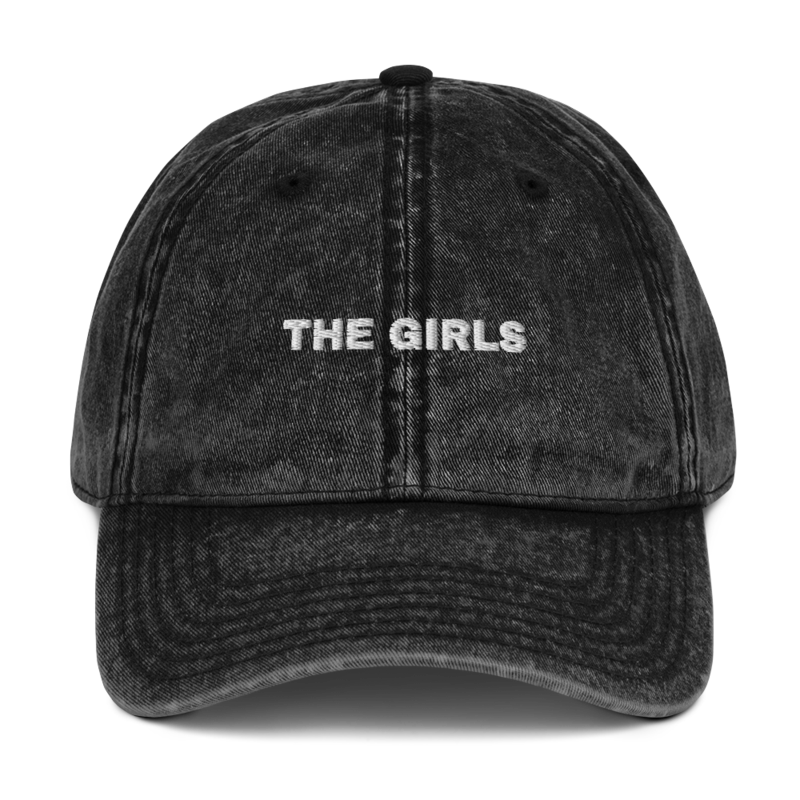 THE GIRLS Dad Hat mockup