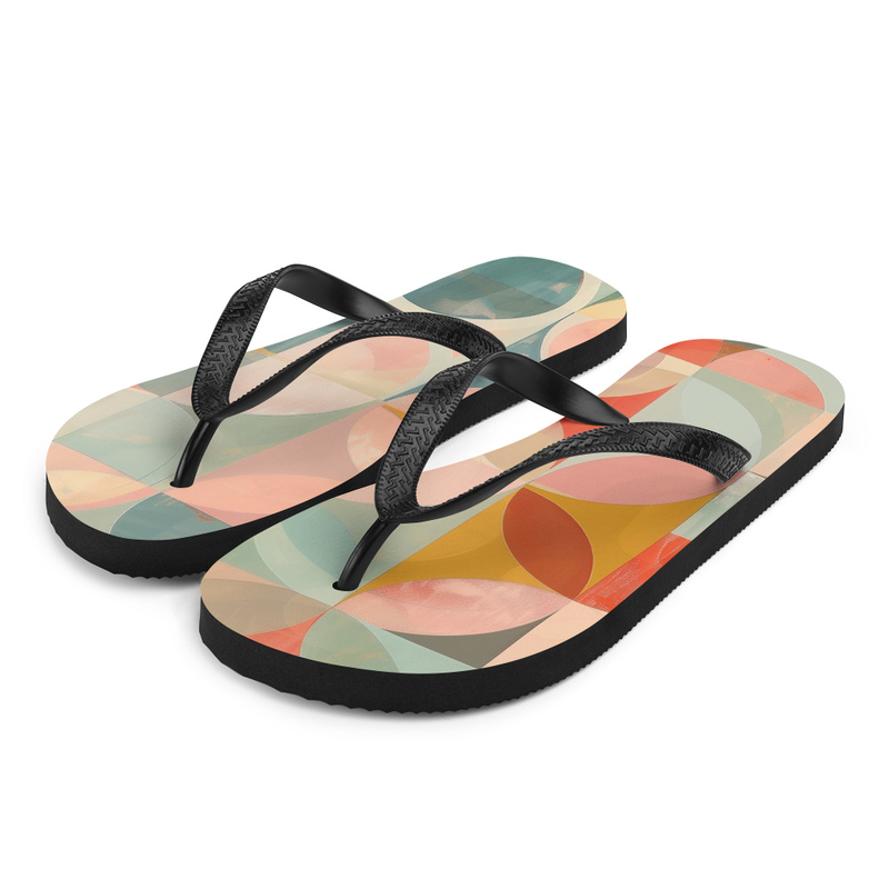 Intersecting Shapes Flip-Flops