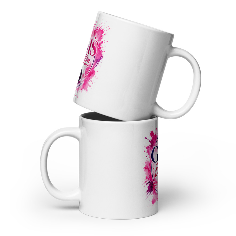 The GEMS Extraction White glossy mug – 20 oz, White